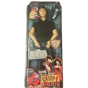 Disney Camp Rock: Shane Rocks
Rock n Roll Superstar Action
Figure Rare SEALED